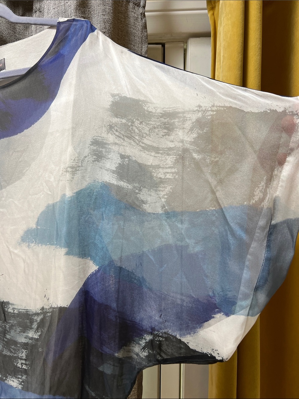 Phase Eight Silk Kaftan Top View 3